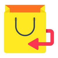 Parcel return vectors icons