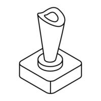 A flat design icon of trophy vector