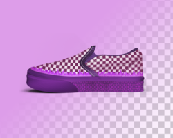 High-Resolution 3D Slip-On Shoe Mockup - Editable Right Perspective psd