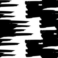 Seamless pattern with black marker scribbles vector