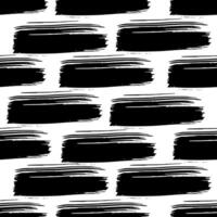 Seamless pattern with hand drawn scribble smears vector