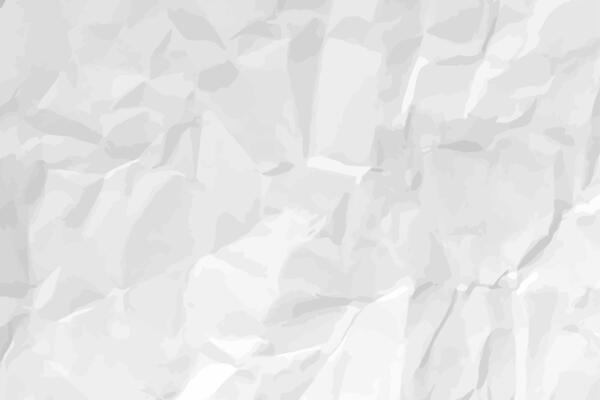 White clean crumpled paper