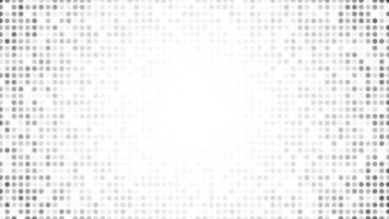 Monochrome halftone background with dots vector