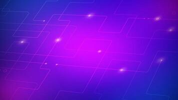 Digital circuit board in purple neon background suitable for presentations about technology, futuristic, internet, data transfer, electronic devices, computers and connectivity. vector