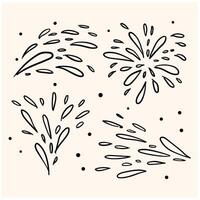 Wind motion, air blow, leaf falling elements with background cream vector