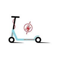 Scooter flat design vector