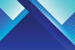 Abstract blue gradient background. Modern minimalistic and geometric design template. vector