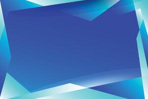 Abstract and modern background blue template vector