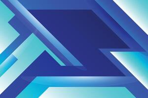 Abstract blue and white geometric background vector