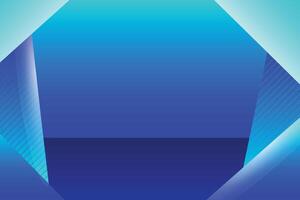 blue abstract color gradient background. Modern minimalistic and geometric design template. vector
