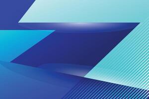 blue color gradient background. Modern minimalistic and geometric design template. vector