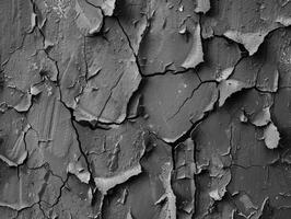 The image is of a wall with cracks and holes in it photo