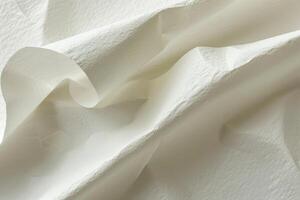 A white piece of paper with a crease in it photo