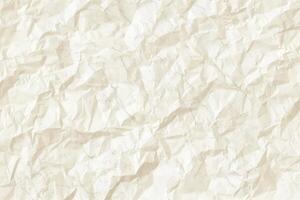 White paper with a crease. Abstract texture background concept. photo