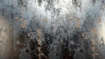 A wall with a lot of scratches and dents photo