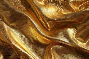 Rough textured gold surface. Abstract metallic background concept. photo