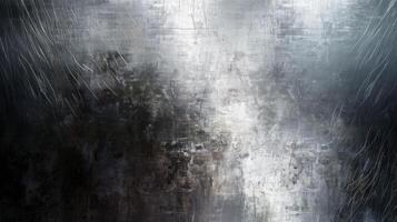 Wall with scratches and dents. Distressed urban background. photo
