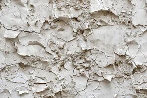 Wall with peeling paint and dirt. Distressed urban background. photo