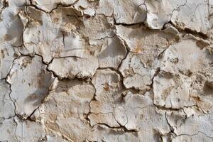 Dirty wall with peeling paint. Grunge texture background for design projects. photo