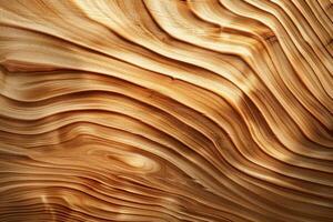 Wooden surface with prominent grain. Natural wood texture background. photo