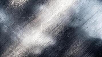 Scratched and dented wall. Grunge texture background for design projects. photo