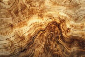 Wooden surface with prominent grain pattern. Natural wood texture background concept. photo