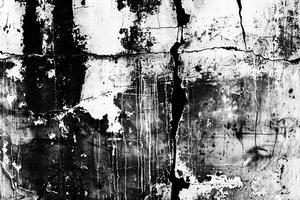 Wall with graffiti and paint splatters. Urban art background. photo