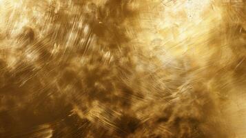 A gold background with a lot of texture and a few specks of paint photo