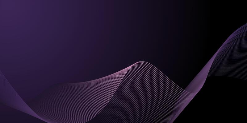 Abstract dynamic wave lines background. Modern flowing futuristic technology banner with blanks space area
