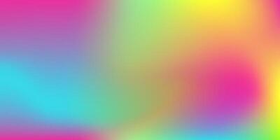 Abstract gradient colorful rainbow color background design vector