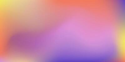 Abstract gradient colorful rainbow color background design vector