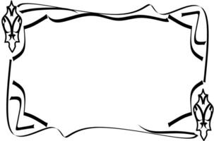rectangular black striped pattern vector