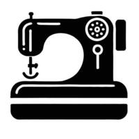 Sewing machine icon illustration vector