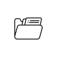 Document Filing System vector