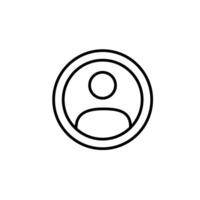 User Profile Icon vector