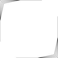 Corner frame design vector