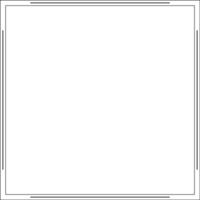 Simple border design vector