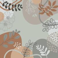 Spring leaf background with beautiful. Flower background for design. vector