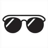 Sunglasses or glasses silhouette Royalty Image vector