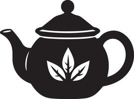 Tea Pot Cups Set Stock vector