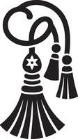 Tassel Icon Stock Illustration Of Element vector