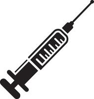 Injection silhouette style icon design Royalty image vector
