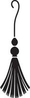 String and tassel icon Stock vector