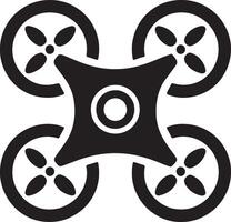a black and white image of a drone image vector