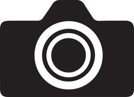 a camera icon on a white background vector