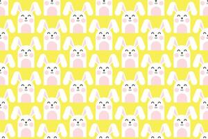 Easter seamless pattern background vector