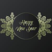 Happy new year background design. illustration of a happy new year Background for the holidays. vector