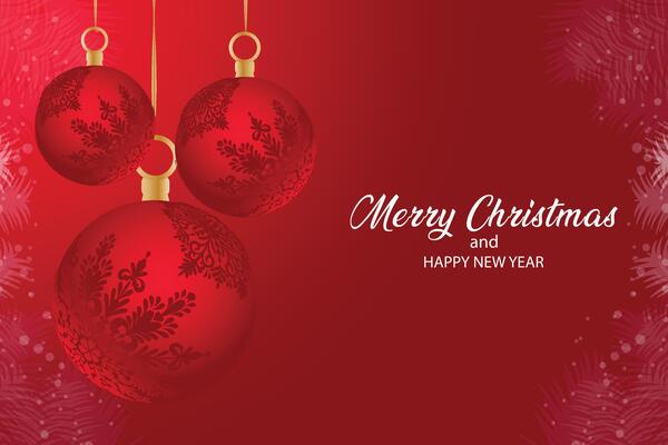 An aesthetic Christmas Celebration background design.