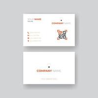 simple business card design template vector