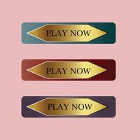Colorful Button Point Design vector